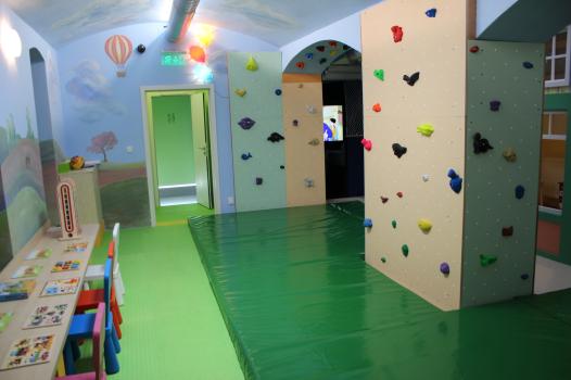 Dětská herna ve FoodLabu. 