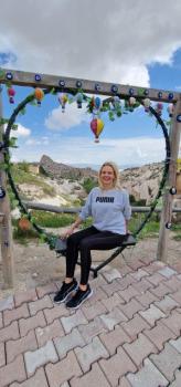 Tohle srdce je na vyhlídce v Pigeon Valley.